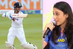 Smriti Mandhana reveals playing test match during periods viral video said my period started while batting umpire reaction