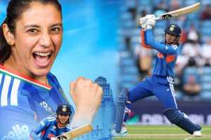 Smriti Mandhana World Record becomes first player to hit 600 plus fours in womens & mens cricket history