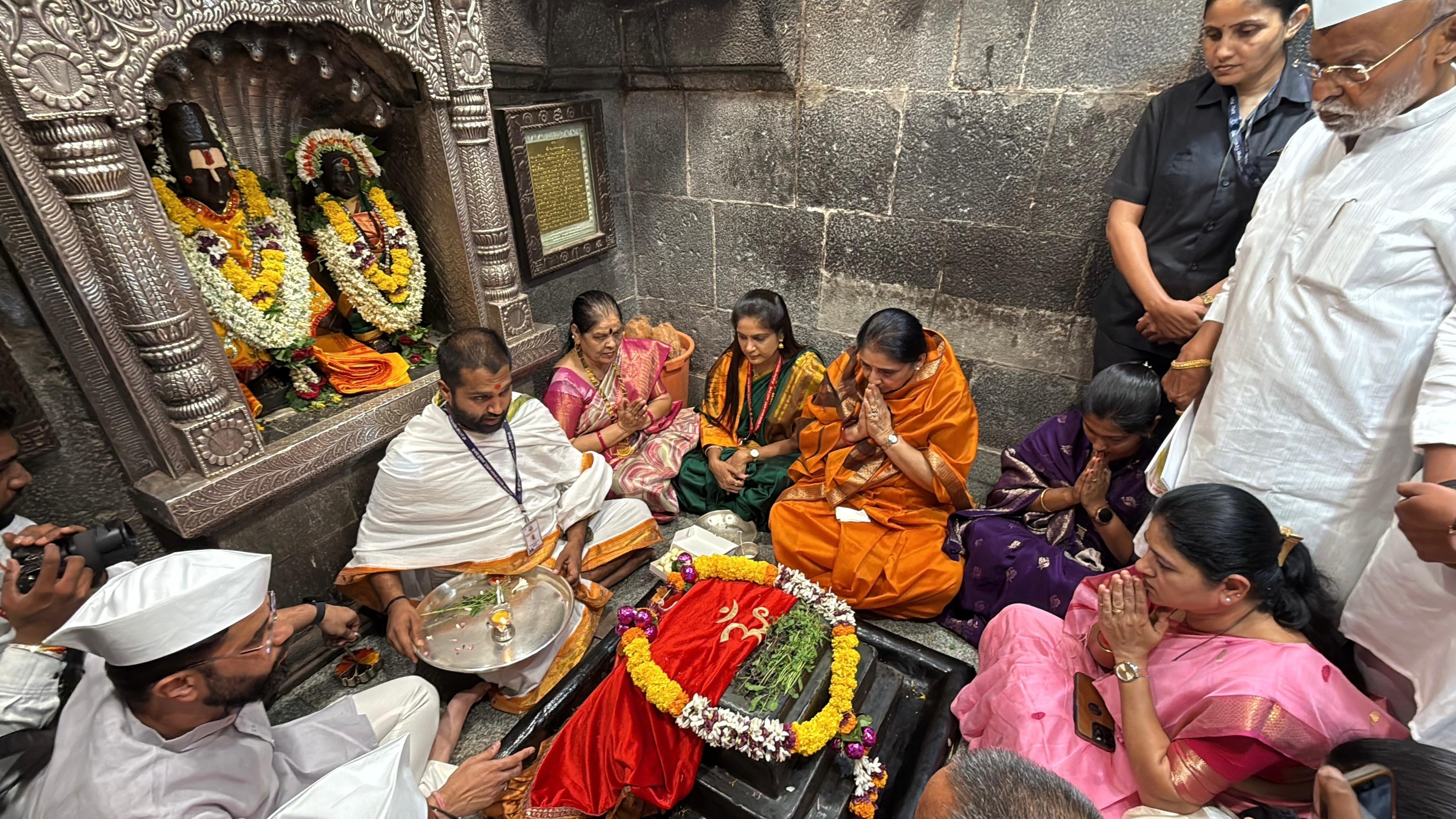Sunetra Ajit Pawar Alandi Pune
