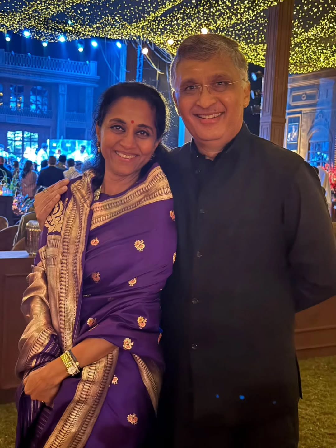 Supriya Sule Daughter Revati Sule Sarang Lakhani Haladi Ceremony