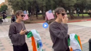 Texas Frisco Indian flag insult video | अमेरिकेत भारतीय ध्वजाचा अवमान | Manish Sisodia slams PM Modi Trump | North Dallas US immigrants anti India protest 2026
