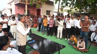 WecoLi coal pollution Yavatmal Vani regional news updates | Maharashtra government farmer compensation policy WecoLi | Vikas Kharge high level committee inspection Yavatmal | Sudhir Mungantiwar Sanjay Derkar WecoLi rehabilitation demands