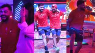 Virat Kohli Anushka Sharma Dance Video in team hotel after RCB Wins IPL 2026 Final