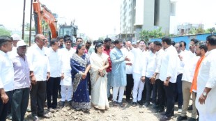 Sangram Jagtap Ahilyanagar MLA | Ahilyanagar Municipal Corporation controversy | Maharashtra political news update | Road development encroachment issues Maharashtra
