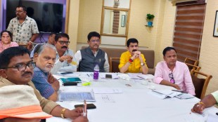 marathi chitrapat mahamandal pune meeting | meghraj rajebhosle president chitrapat mahamandal | marathi cinema industry decisions lokesh shilar varsha usgaonkar | marathi chitrapat sammelan 2027 health insurance workers