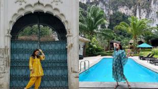 actress Smita Bansal sharing her emotional journey and talking about her daughter on a talk show