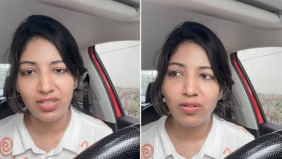 Hyderabad woman shares how son's blunt question made her reflect on work-life balance (Photos: @justherthoughts_lav/Instagram)