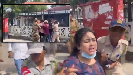 TET पेपरफुटीवरून मुंबईत उग्र आंदोलन; शिक्षणमंत्र्यांच्या राजीनाम्याची युवक काँग्रेसची मागणी
