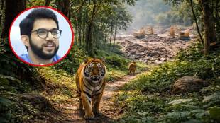 Aditya Thackeray letter to Bhupender Yadav | Tadoba Indravati tiger corridor mining controversy | Gadchiroli iron ore project forest clearance | Shiv Sena UBT environment protest Maharashtra