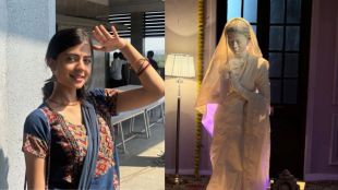 Star Pravah Serial Anandi Actress Jai Khandekar Living Sculpture Body Painting Look BTS