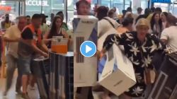 VIDEO : फ्रान्समध्ये कडक उन्हाळा; AC खरेदी करण्यासाठी स्टोअरमध्ये उडाली झुंबड, व्हिडिओ व्हायरल
