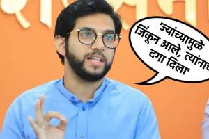 aditya thackeray reaction on 6 rebel mps