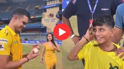 Arjun Tendulkar: मन जिंकलंस भावा! अर्जुनचा खणखणीत षटकार अन् लहान मुलाच्या डोक्याला लागला बॉल; सामन्यानंतर जे केलं, VIDEO एकदा पाहाच