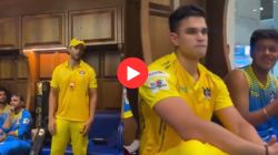 Arjun Tendulkar: कष्टाचं फळ! शिवम दुबेने कौतुक करताच अर्जुन तेंडुलकर भावूक; ड्रेसिंग रूममधील ‘तो’ VIDEO तुफान व्हायरल