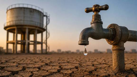 Badlapur Ambernath water cut updates | MJP water crisis Thane Maharashtra | Chikhloli dam water level depletion | Ulhas river barrage water shortage Thane district