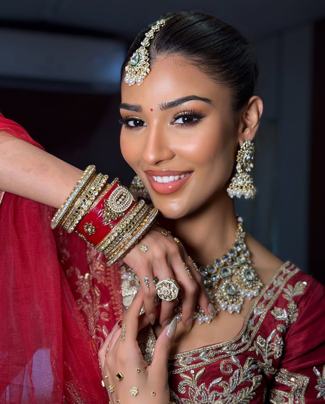 bigg boss 19 fame nehal chudasama wedding photos viral