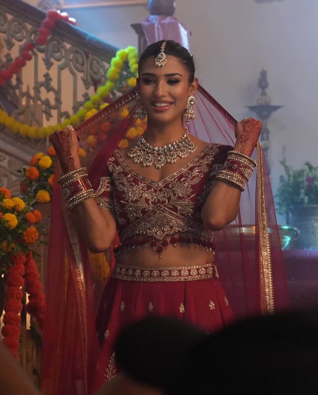 bigg boss 19 fame nehal chudasama wedding photos viral