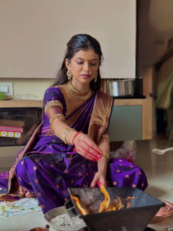 Anushri Mane home vastu shanti
