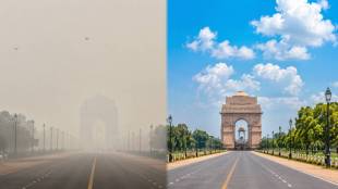 delhi air quality index improvement | delhi pollution level status caqm | cleanest air quality in delhi NCR | delhi environment news update