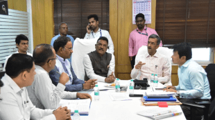 Ghodbunder Shivsrushti project Mira Bhayandar | Shambhuraj Desai tourism minister Maharashtra | Ghodbunder fort tourism development Thane | Pratap Sarnaik MLA Shivsrushti review meeting