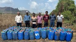 दीड कोटींची गावठी नष्ट, २०० लोकांना अटक