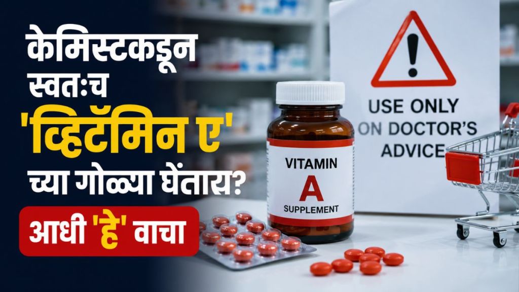 Vitamin A side effects on liver | व्हिटॅमिन ए गोळ्यांचे दुष्परिणाम | Fat soluble vitamin warning by doctors | ओव्हर द काउंटर व्हिटॅमिन ए डोस धोका Vitamin A side effects on liver | व्हिटॅमिन ए गोळ्यांचे दुष्परिणाम | Fat soluble vitamin warning by doctors | ओव्हर द काउंटर व्हिटॅमिन ए डोस धोका