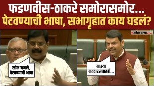 Electricity issue Vikas Thackeray told the story of Nagpur devendra fadanvis gave a reaction