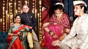 Mrunal Kulkarni and husband Ruchir Kulkarni celebrating 36th marriage anniversary