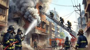 Mumbai Fire Brigade Jawans Rescue Operation | Shiv Sena Sachin Padwal Letter | BMC Commissioner Ashwini Bhide | Mumbai Firefighter Accident Insurance Cover Hike