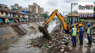 Mumbai monsoon pre drainage cleaning bmc news | Mumbai flood threat indrayani narvekar loksatta | BMC nala safai contractor controversy mumbai | BJP Amit Satam bmc nala safai statement
