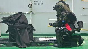 The Indian Navy’s EOD team