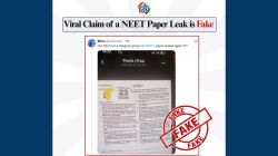 NEET Re-Exam 2026 : फेरपरीक्षेपूर्वी पेपर फुटीच्या अफवा; तक्रार करण्यासाठी ‘NTA’ने आणले नवीन पोर्टल