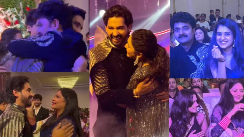 Lagira Zala Ji team attends nikhil chavan wedding ceremony kiran gaikwad shweta shinde Lagira Zala Ji team attends nikhil chavan wedding ceremony kiran gaikwad shweta shinde