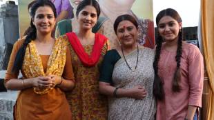 marathi actress ekta labde in krushnaichya leki serial shared working experience with nivedita saraf