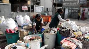 Pimpri Chinchwad Municipal Corporation building | Housing society waste management protest Maharashtra | PCMC wet waste collection rule controversy | Sachin Londhe Sanjeevan Sangle PCMC protest