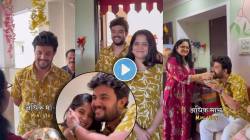 लाडके जावईबापू; सासुरवाडीत प्रसाद जवादेला मिळालं अधिकमासाचं वाण! नवरा-बायकोचं Twinning, खास महाराष्ट्रीय जेवणाचा बेत