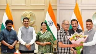 deool band 2 team meets cm devendra fadnavis pravin tarde wife snehal tarde