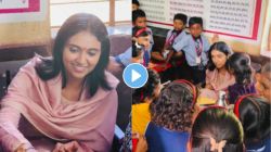 Video: रिंकू राजगुरूने दिली मराठी शाळेला भेट; व्हिडीओ शेअर करत म्हणाली, “खरा धडा…”