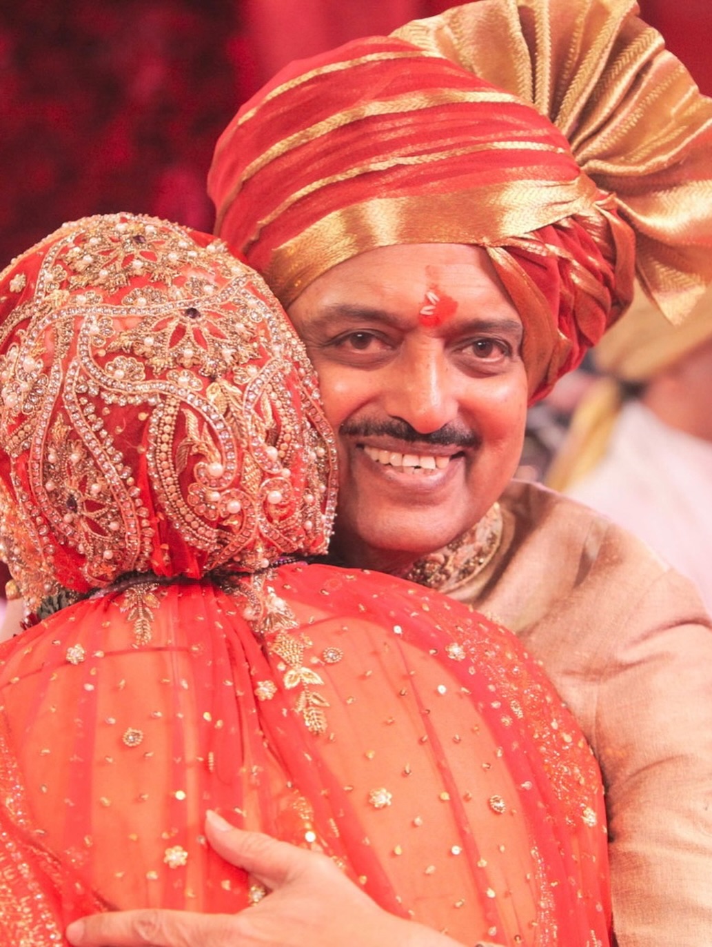 genelia deshmukh special post for fathers day shares photos with hubby riteish and father in law vilasrao deshmukh