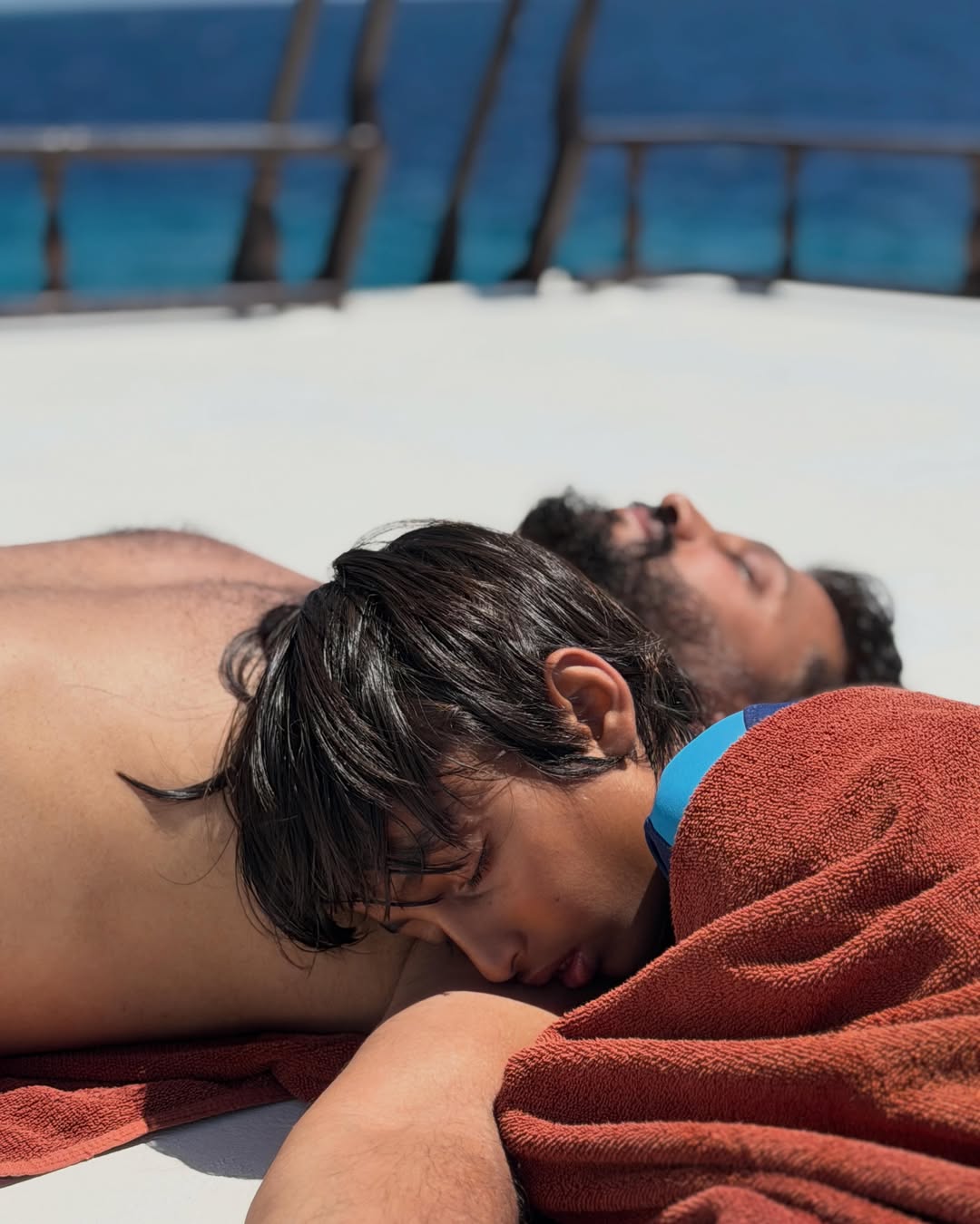 riteish deshmukh went to maldives along with wife and children rahyl deshmukh celebrate 10th birthday 