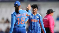 IND-W vs BAN-W: २१ वर्षीय श्रीचरणीचा वर्ल्ड रेकॉर्ड! टी-२० वर्ल्डकपमध्ये अशी कामगिरी करणारी ठरली पहिलीच भारतीय गोलंदाज