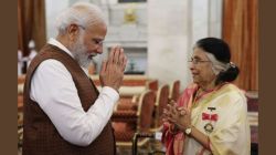 प्रसिद्ध गायिका सुमन कल्याणपूर यांच्या निधनावर पंतप्रधानांकडून शोक व्यक्त