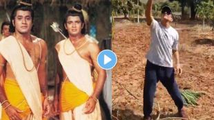 Ramayan serial Lakshman actor Sunil Lahri working in his organic farm.