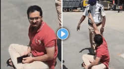 VIDEO: बंगळुरूमध्ये राज्यपालांच्या ताफ्यामुळे गर्भवती पत्नी ट्रॅफिकमध्ये अडकली; हताश पतीचा रस्त्यावरच ठिय्या…व्हिडिओ व्हायरल