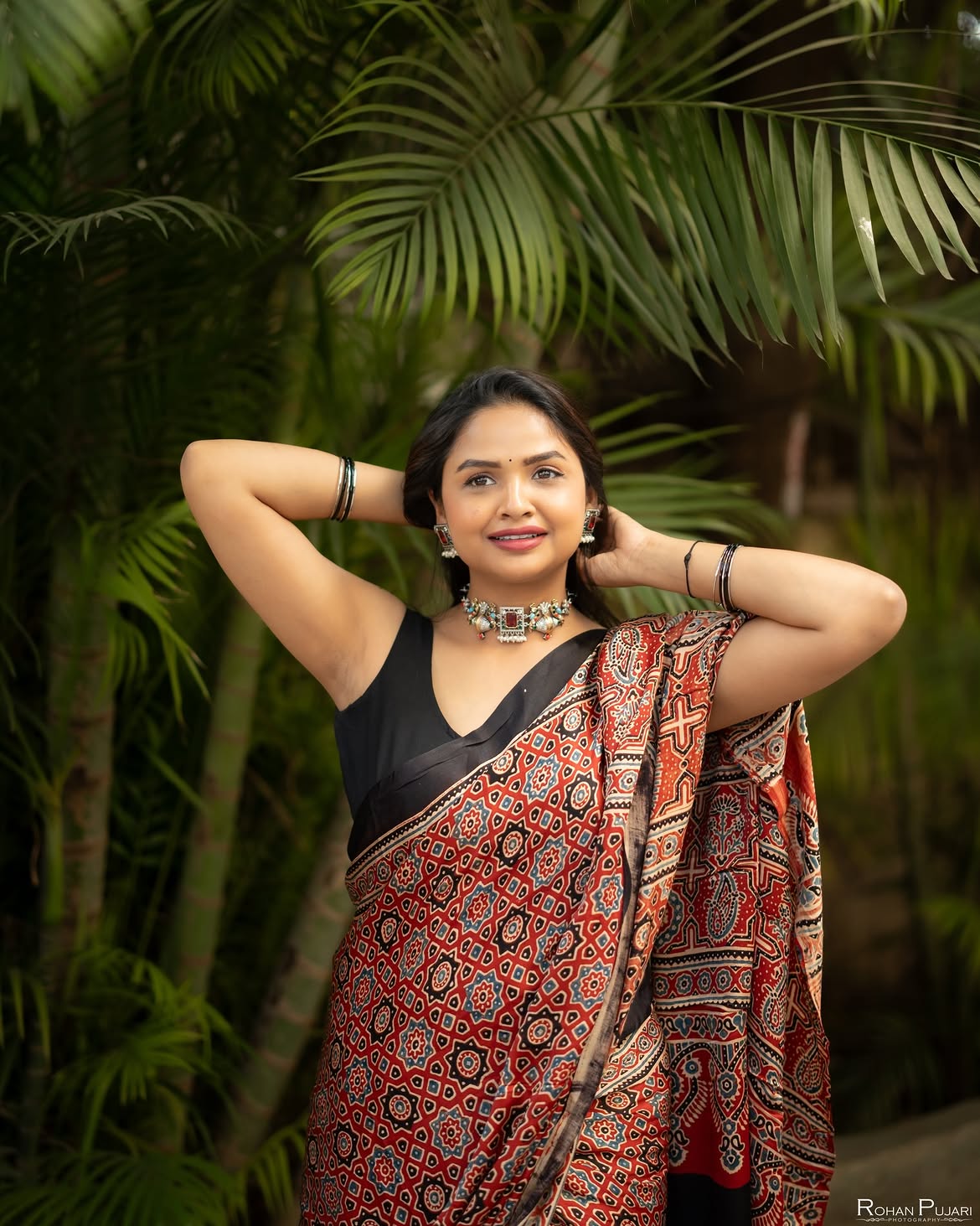 Apurva Gore Vat Purnima look