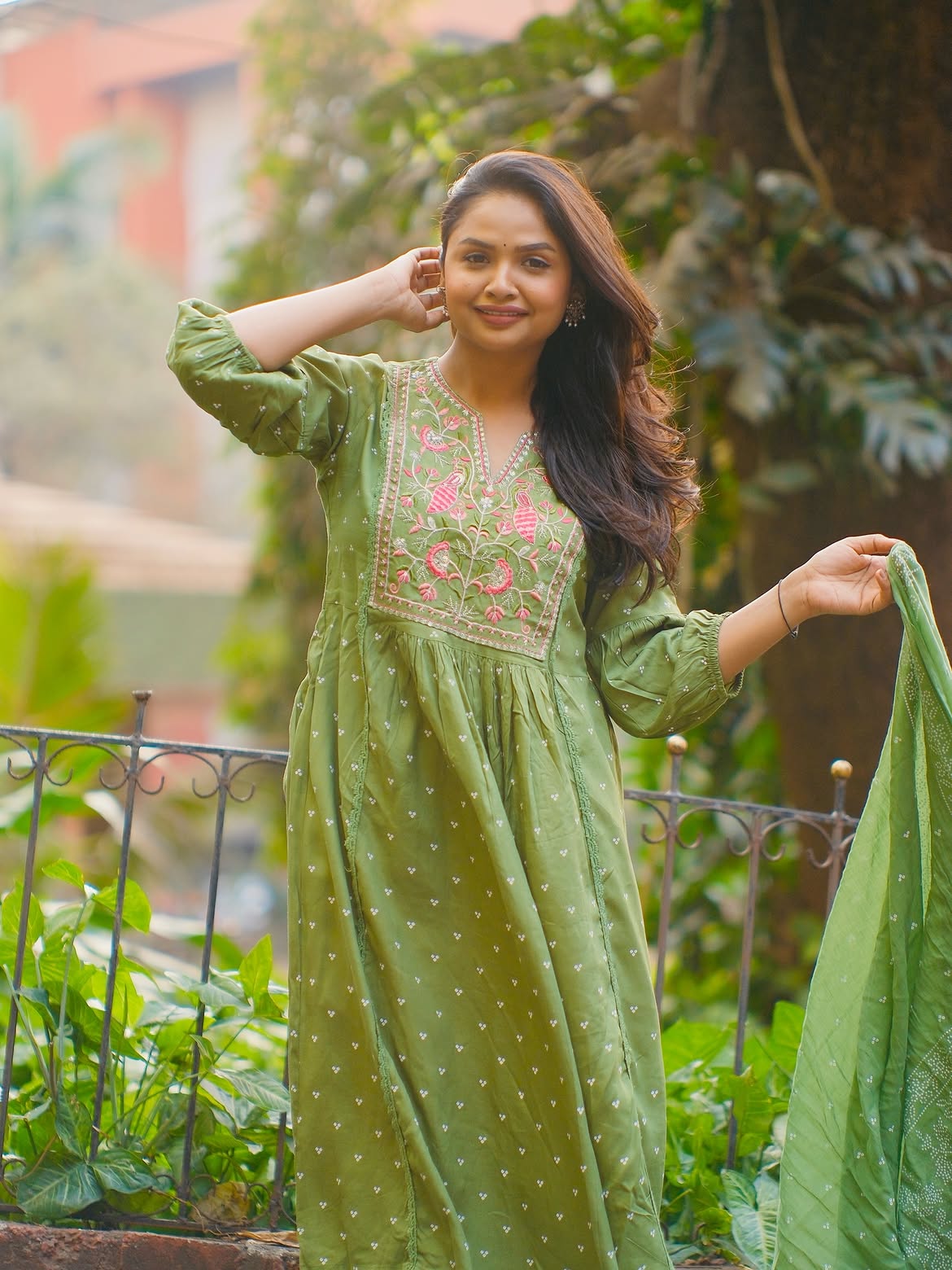 Apurva Gore Vat Purnima look