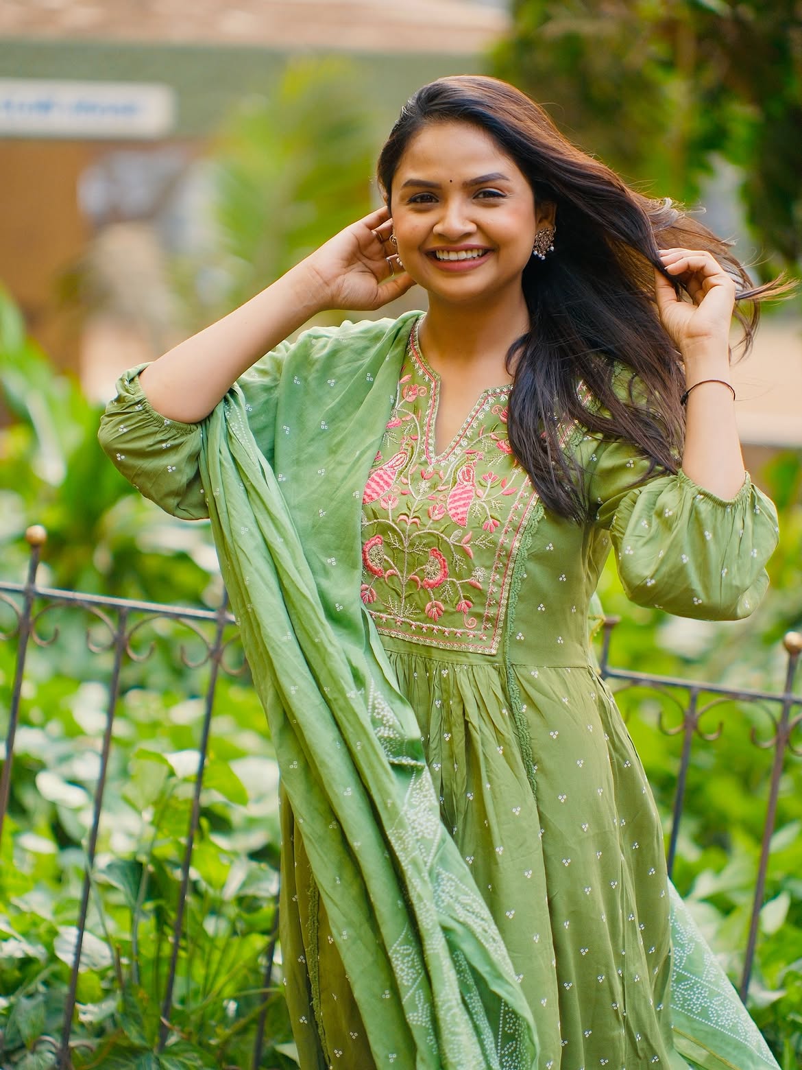 Apurva Gore Vat Purnima look