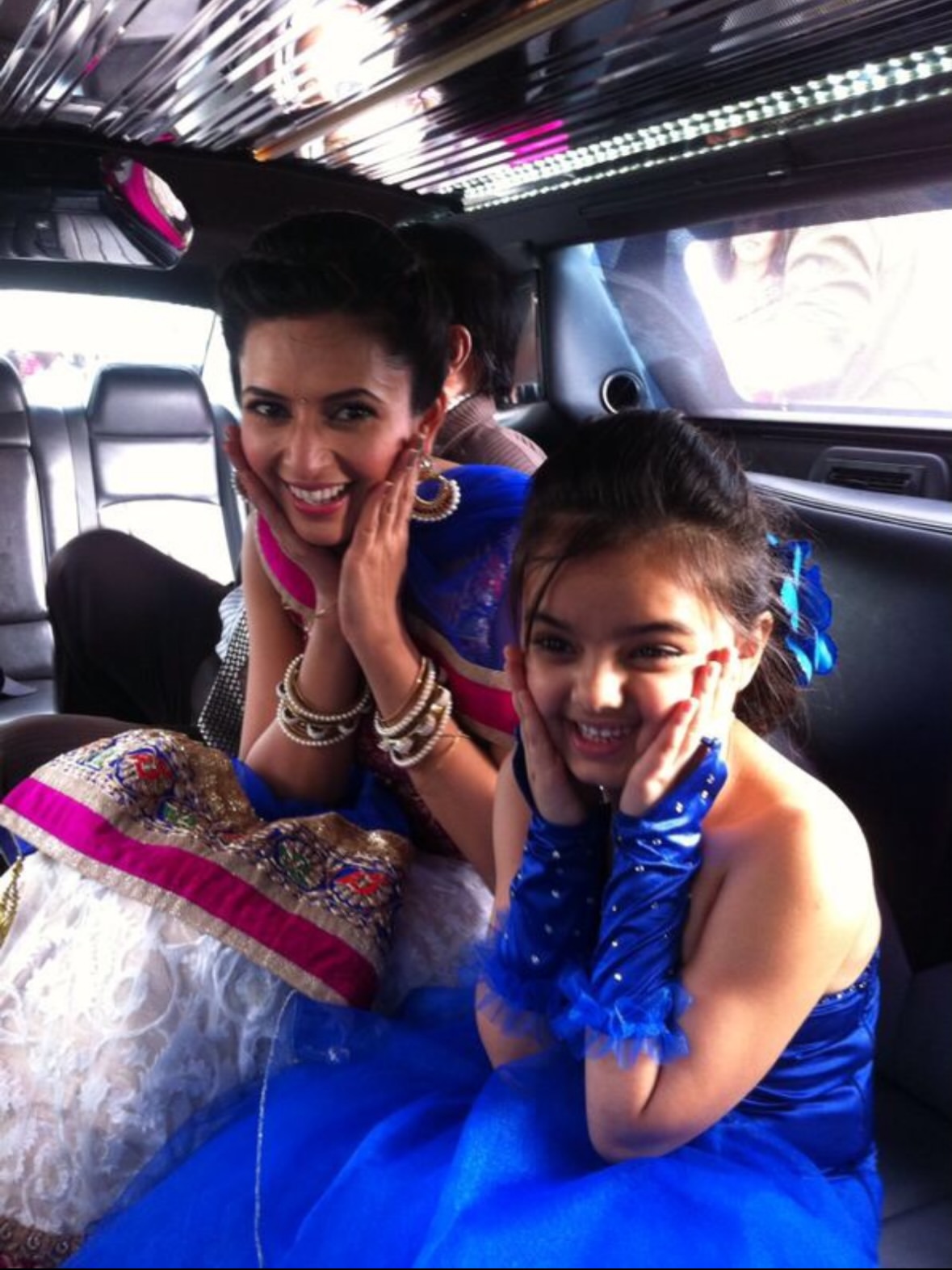 Ruhanika Dhawan meets Divyanka baby
