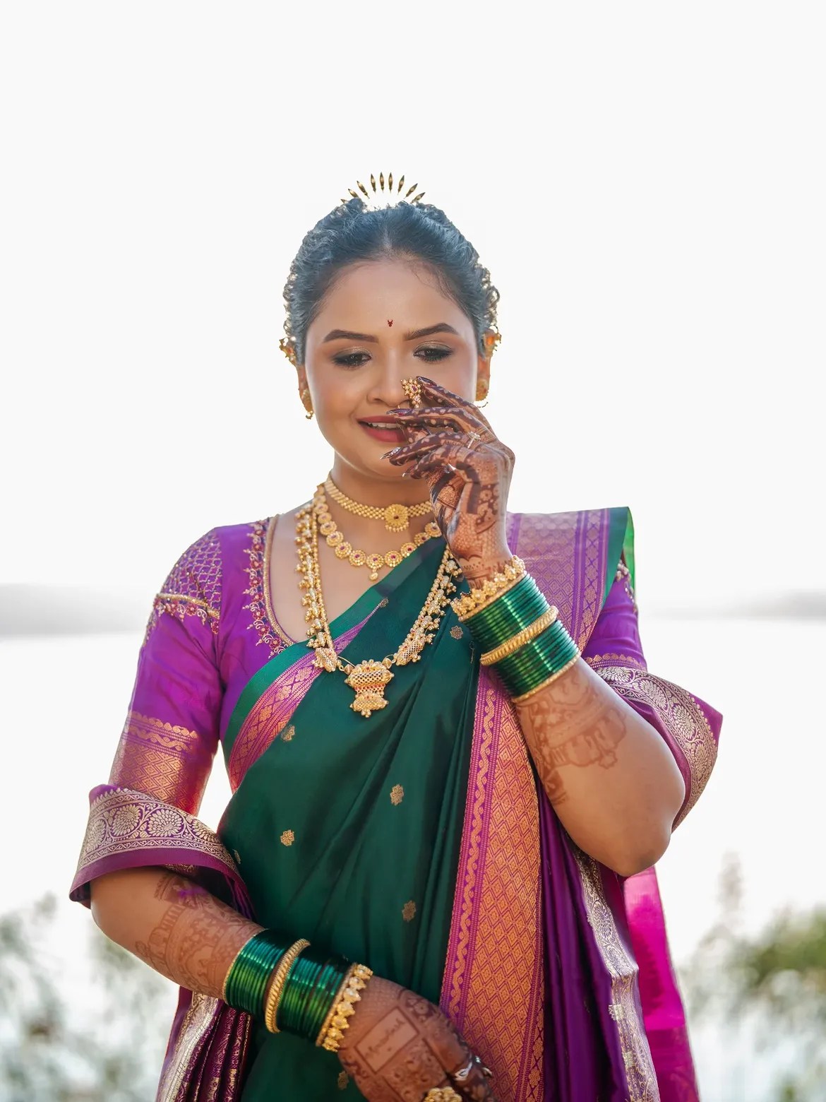 Apurva Gore Vat Purnima look
