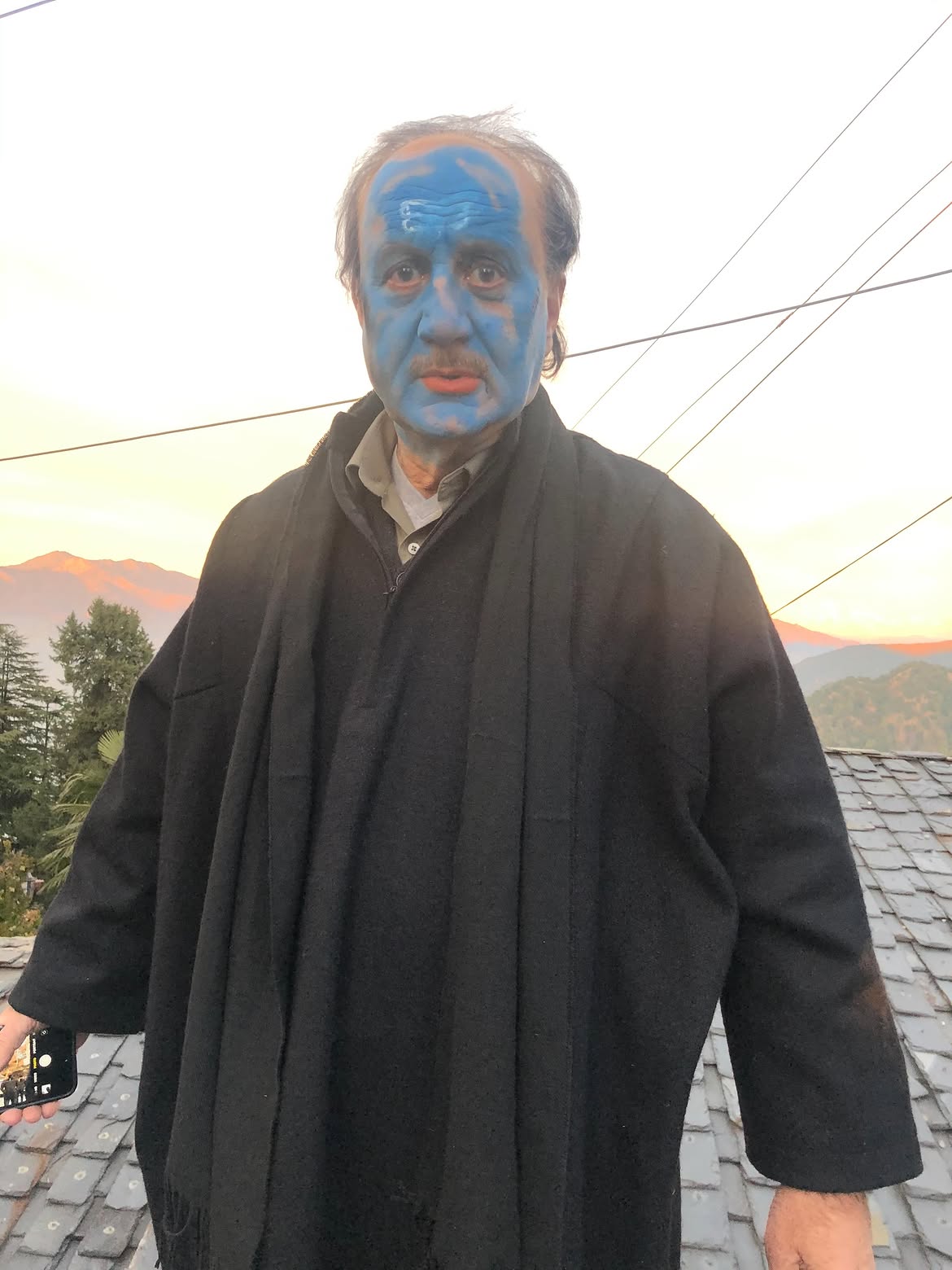Anupam Kher starts shooting for Shri Ram Bhumi